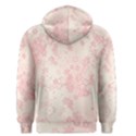 Baby Pink Floral Print Men s Core Hoodie View2