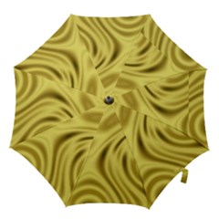 Golden Wave Hook Handle Umbrellas (large) by Sabelacarlos