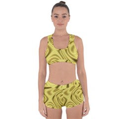 Golden Wave Racerback Boyleg Bikini Set by Sabelacarlos