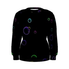 Bubble In Dark Women s Sweatshirt