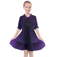 Alien Skin Glow Kids  All Frills Chiffon Dress by SpinnyChairDesigns