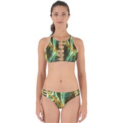 Abstract Illusion Perfectly Cut Out Bikini Set