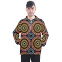 Aztec Multicolor Mandala Men s Half Zip Pullover View1