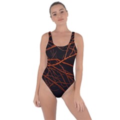 Dark Forest Scene Print Bring Sexy Back Swimsuit by dflcprintsclothing