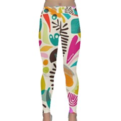 Scandinavian Folk Art Random Fandom Classic Yoga Leggings by andStretch