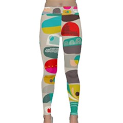 Scandinavian Balancing Act Classic Yoga Leggings by andStretch