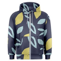 Laser Lemon Navy Men s Zipper Hoodie by andStretch