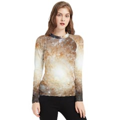 Galaxy Space Women s Long Sleeve Rash Guard