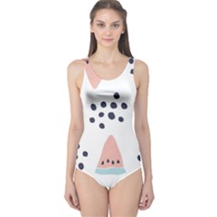 Watermelon Slice One Piece Swimsuit