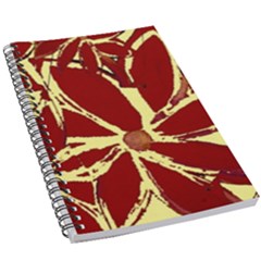 Flowery Fire 5 5  X 8 5  Notebook