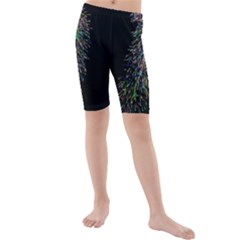 Galaxy Space Kids  Mid Length Swim Shorts by Sabelacarlos