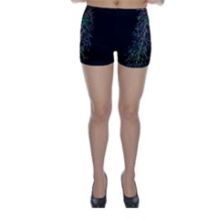 Galaxy Space Skinny Shorts by Sabelacarlos