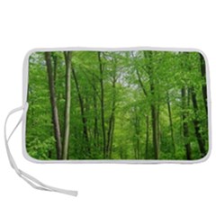 In The Forest The Fullness Of Spring, Green, Pen Storage Case (l)