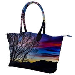 Sunset Landscape Scene, San Juan Province, Argentina003 Canvas Shoulder Bag by dflcprintsclothing