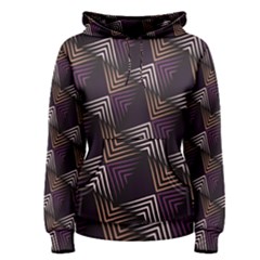 Zigzag Motif Design Women s Pullover Hoodie by tmsartbazaar