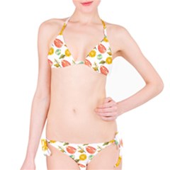 Citrus Gouache Pattern Classic Bikini Set by EvgeniaEsenina