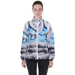 Hands Horse Hand Dream Women s High Neck Windbreaker by HermanTelo