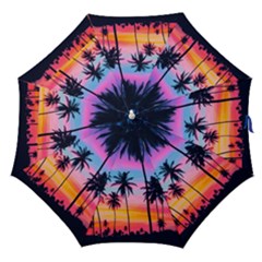 Sunset Palms Straight Umbrellas by goljakoff