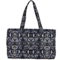 Modern Tribal Geometric Print Canvas Work Bag View2