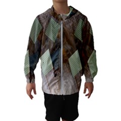 Geometry Diamond Kids  Hooded Windbreaker by Sparkle