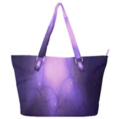 Violet Spark Full Print Shoulder Bag by Sparkle