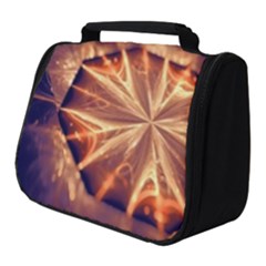 Sun Fractal Full Print Travel Pouch (small)