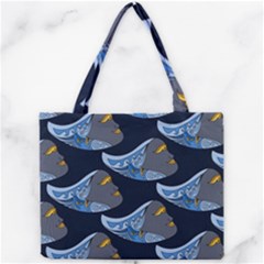 Queen Fish Doodle Art Mini Tote Bag by tmsartbazaar