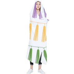 Tassels Tassel Bunting Banner Wearable Blanket