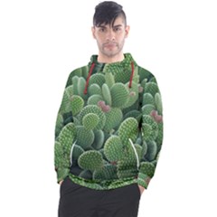 Green Cactus Men s Pullover Hoodie