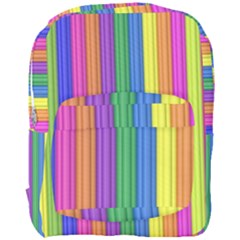 Colorful Spongestrips Full Print Backpack by Sparkle