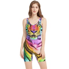 Rainbowtiger Women s Wrestling Singlet by Sparkle