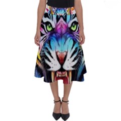 Butterflytiger Perfect Length Midi Skirt by Sparkle