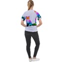 Rainbowfox Women s Sport Raglan Tee View2