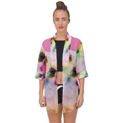 Rainbowdog Open Front Chiffon Kimono