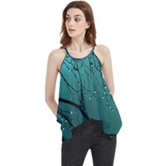 Raindrops Flowy Camisole Tank Top by Sparkle