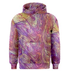 Marbling Abstract Layers Men s Core Hoodie by kaleidomarblingart