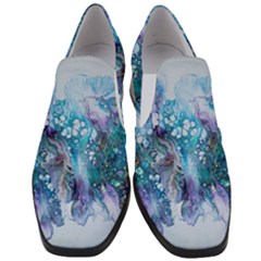 Sea Anemone Women Slip On Heel Loafers by CKArtCreations