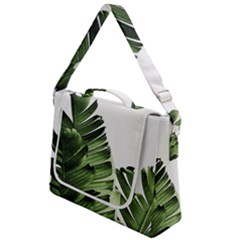 Green Banana Leaves Box Up Messenger Bag by goljakoff