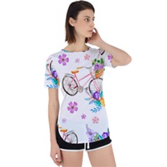 Cycle Ride Perpetual Short Sleeve T-shirt by designsbymallika