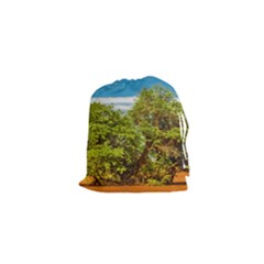 Carob Tree, Talampaya National Park, La Rioja, Argentina Drawstring Pouch (xs) by dflcprintsclothing