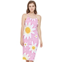 Sunflower Love Bodycon Cross Back Summer Dress