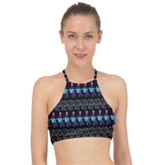 Halloween Racer Front Bikini Top by Sparkle