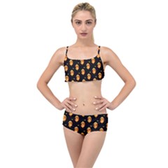 Halloween Layered Top Bikini Set