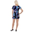 Eyesore  Short Sleeve Asymmetric Mini Dress View2