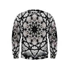 Evil Mandala  Kids  Sweatshirt by MRNStudios