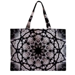 Evil Mandala  Zipper Mini Tote Bag by MRNStudios