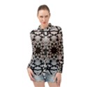 Evil Mandala  Long Sleeve Chiffon Shirt View1