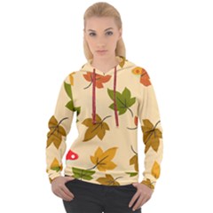 Autumn Leaves Women s Overhead Hoodie by DithersDesigns