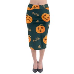 Halloween Midi Pencil Skirt by Sobalvarro