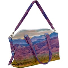 Arid Andean Landscape, La Rioja, Argentina010 Canvas Crossbody Bag by dflcprintsclothing